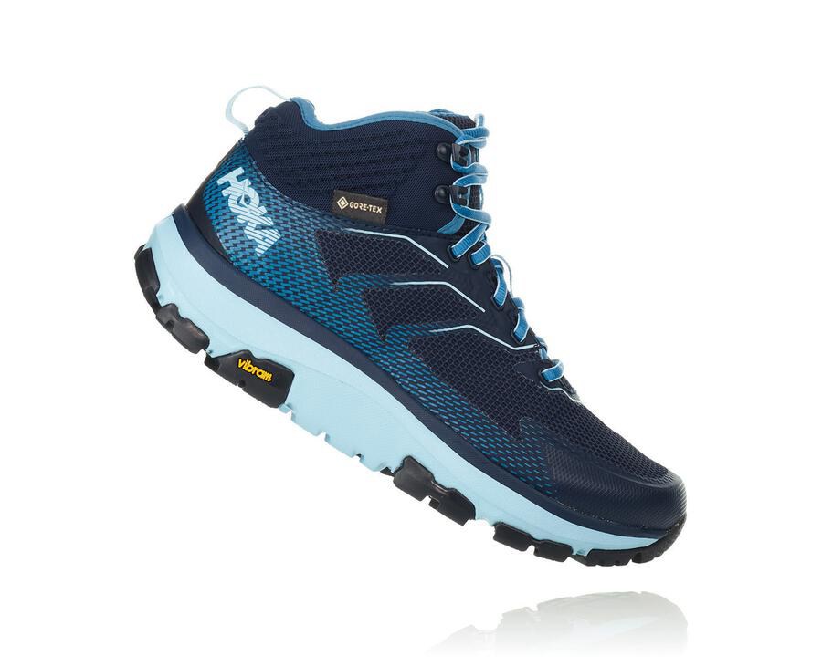 Hoka One One Wandelschoenen Dames - Toa Gore-Tex - Blauw - OS6458730